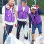 한국자유총연맹 수원 서둔동위원회, '플로킹 환경캠페인' 실시