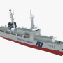 [3D 모델링] 일본의 해양 수호자, 일본 해안경비함 3D 모델을 만나보세요! (Japan Coast Guard Ship 3D Model)