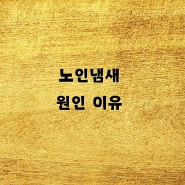 노인냄새 원인 이유