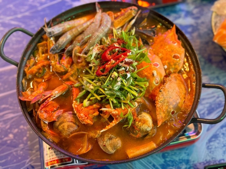 구로디지털단지역 해산물 포차 꽃게탕 맛집 어느바닷가횟집칠일 : 네이버 블로그