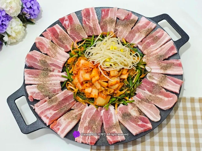 집에서 고기굽기 냉삼요리 냉동삼겹살 집에서 맛있게 먹는법♪ : 네이버 블로그
