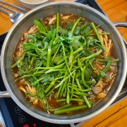 구좌리 얼크니손칼국수 성남 분당 사송 맛집, 샤브샤브 칼국수