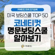 미국조기유, 미국보딩스쿨 TOP 50 _ 코네티컷 편