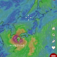 8월 일본 여행 날씨 태풍 산산 대비 실시간 후쿠오카 백화점 쇼핑몰 임시 휴점 정보