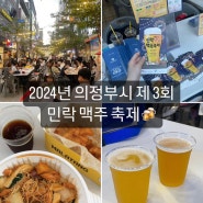 2024년 의정부 제3회 민락 맥주 축제: 기간 및 먹거리, 안주 추천 "마라순쿠오 마라탕" 마라샹궈와 꿔바로우에 흑맥주