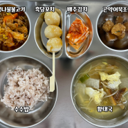 급식 흑당꼬치, 고추장불고기, 곤약어묵조림 학교급식 레시피