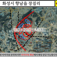 [경기도 화성시] 화성시 향남읍 장짐리 토지 수도권 소액 땅 투자 부동산 개발 분석