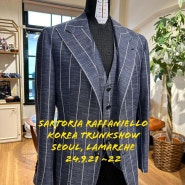 < 24/9 Sartoria Raffaniello Trunk Show >