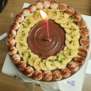 쌀케이크로 생일축하하기