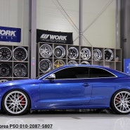 아우디 RS5 WORK휠 EMOTION M8R 20인치