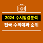 2024 전국 수의예과 순위 분석 - 수의대 교과전형 수시등급 기준