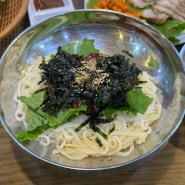 신도칼국수 대사점 :: 대전 현지인 맛집 한우 사골육수 칼국수, 비빔칼국수, 수육 후기