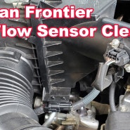 [동영상] 2012 닛산 프론티어 Nissan Frontier 픽업트럭 에어 프로어 센서 Air flow sensor 크리닝