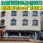 구제주 무근성 권리금 없는 1층 상가 임대, 일반음식점