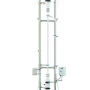 Reciprocating Sieve Plate Extraction Column, 추출 타워