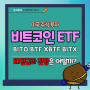 비트코인 선물 ETF 대표 거래 BITO 주가 배당금과 전망은