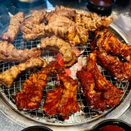 [합정/상수] 장갑 끼고 뜯는 맛, 살 많은 쪽갈비 맛집 “록갈비”