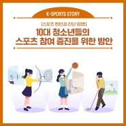 10대 청소년들의 스포츠 참여 증진을 위한 방안 - 한국스포츠과학원 <스포츠 현안과 진단> vol.181