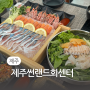 신선하고 푸짐한 제주고등어회 찐 맛집 제주썬랜드회센터