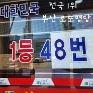 부산 여행 로또명당 부일 카서비스 가봐야할곳