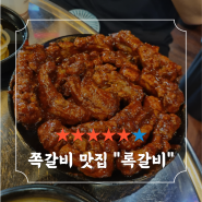 [구로/맛집/上] 구로 쪽갈비 맛집 "록갈비" 리얼 솔직 후기(24.08.24.)