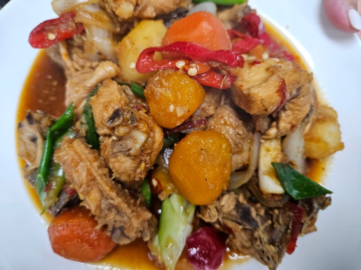 닭찜 만드는 법 단호박 닭찜 레시피 닭효능 6가지 : 네이버 블로그