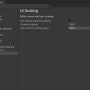 Unity UI Scaling: 유니티 메뉴 폰트 크기 변경