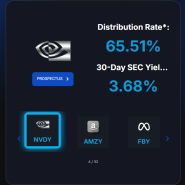 일드맥스 ETF 9월 배당금 TSLY NVDY CONY 복리 투자 방법 장점 단점