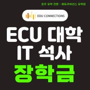 호주 ECU 대학교 IT 석사 졸업 후 영주권 받기! 장학금 20%