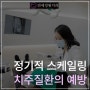 정기적인 스케일링! 치태-치석-치주질환-발치의 악순환을 예방하는 방법 @ 연세정원치과의원