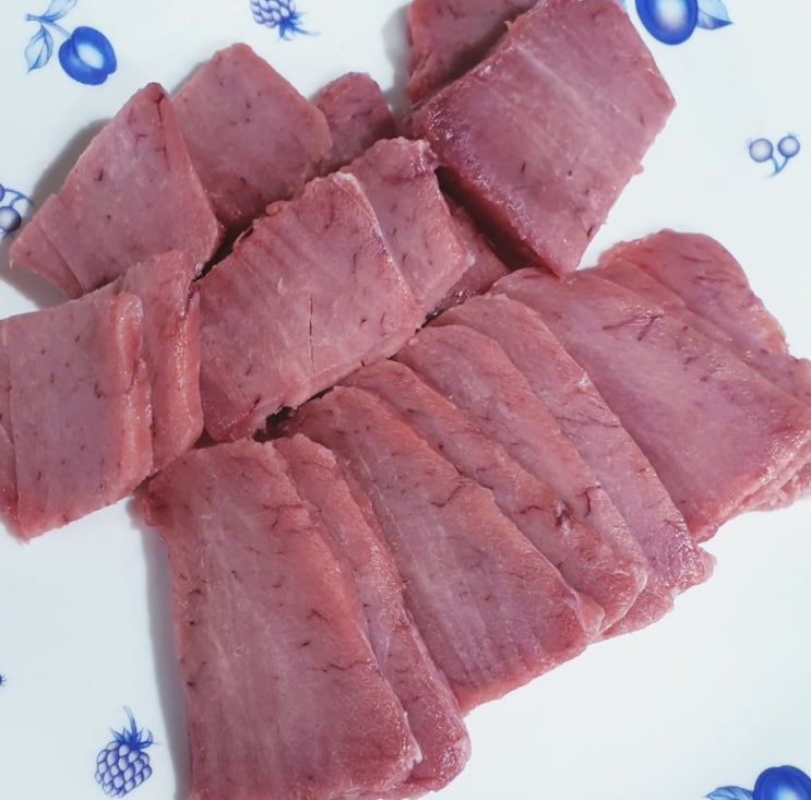 냉동참치회 손질 해동하는 법 집에서 참치회 맛있게 먹는 방법 : 네이버 블로그