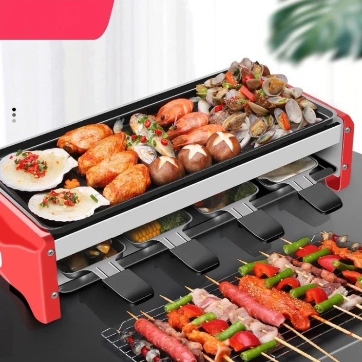 가정용 전기 로스팅 오븐 무연 베이킹 팬 바베큐 기계 주방 철판 구이 그릴 220V 2층 1350W : 네이버 블로그