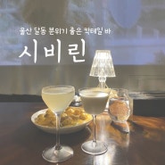 울산 달동 분위기 좋은 칵테일바 <시비린> 데이트 코스로 추천해요