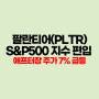 팔란티어(PLTR) S&P500 지수 편입 이후 주가 급등