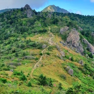 [지리산 성대종주 산행 코스 연하천~치밭목대피소] 등산 gpx화일,천왕봉,중봉,주의사항