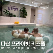 다산 키즈풀 파티룸ㅣ랄라랜드 키즈풀 파티룸 후기