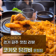 코키오 닭갈비, 국내산 생 닭다리로 만든 파주 운정 맛집