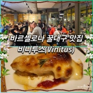 [바르셀로나 타파스 핫플] 꿀대구 맛집 비니투스(Vinitus) - 이 맛 모르는 사람 없게 해주세염~