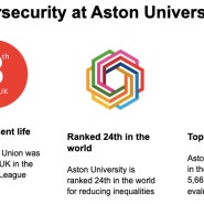 영국유학, 전공추천 Cybersecurity_ Aston대학교 (내신 4, 6등급) 입학안내