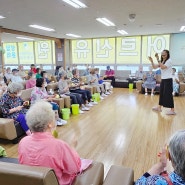 [해든채주간보호센터] 맞춤프로그램 음악치료 - 꽹과리, 한삼