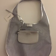 내돈내산, 르벙드메쉬백실버 / bor mesh bag(silver)