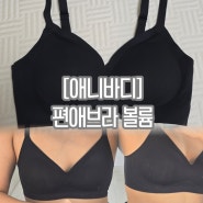 편한속옷추천 애니바디 편애브라 볼륨 글래머하게 편하게!