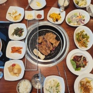 (청주강서동맛집/강서동모임장소)'하늘가' -숯불돼지갈비 추천