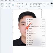 여권사진 픽셀 규격 맞추는 방법 (그림판으로 픽셀 조정)