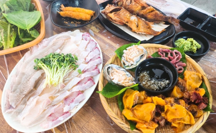 부산 북구 만덕 횟집 맛집 일반모듬회 멍게 산낙지 게불 전복 오케이도매횟집 만덕 재방문후기 : 네이버 블로그