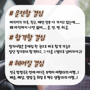 운전면허 필기시험 1종 2종 보통 문제없이 준비하기