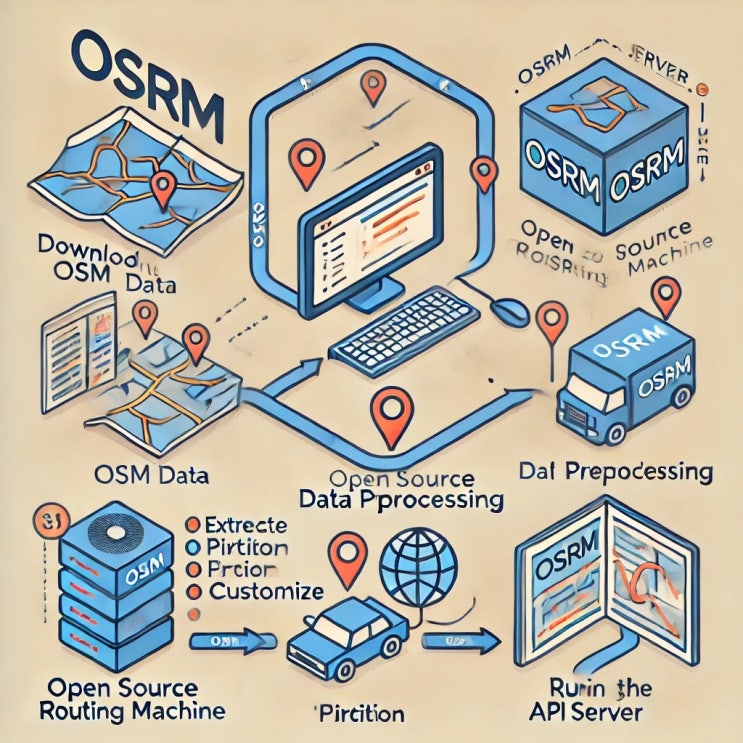 OSRM (Open Source Routing Machine): 초고속 경로 탐색 솔루션. : 네이버 블로그