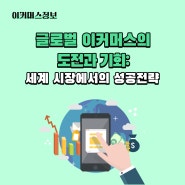 글로벌 이커머스의 도전과 기회: 세계 시장에서의 성공 전략