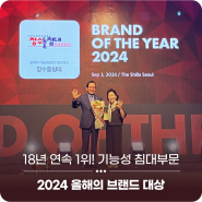 🏆2024 올해의 브랜드 대상🏆 18년 연속 기능성침대부문 1위, 장수돌침대