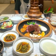 대전맛집 만년동 육미미 제주오겸살 숙성목살 물냉면 한우우거지탕